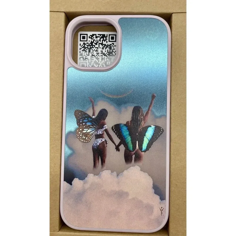 SOFI™ Bio Case for iPhone 15 Case MagSafe Butterfly Girls‎ On Cloud Nine